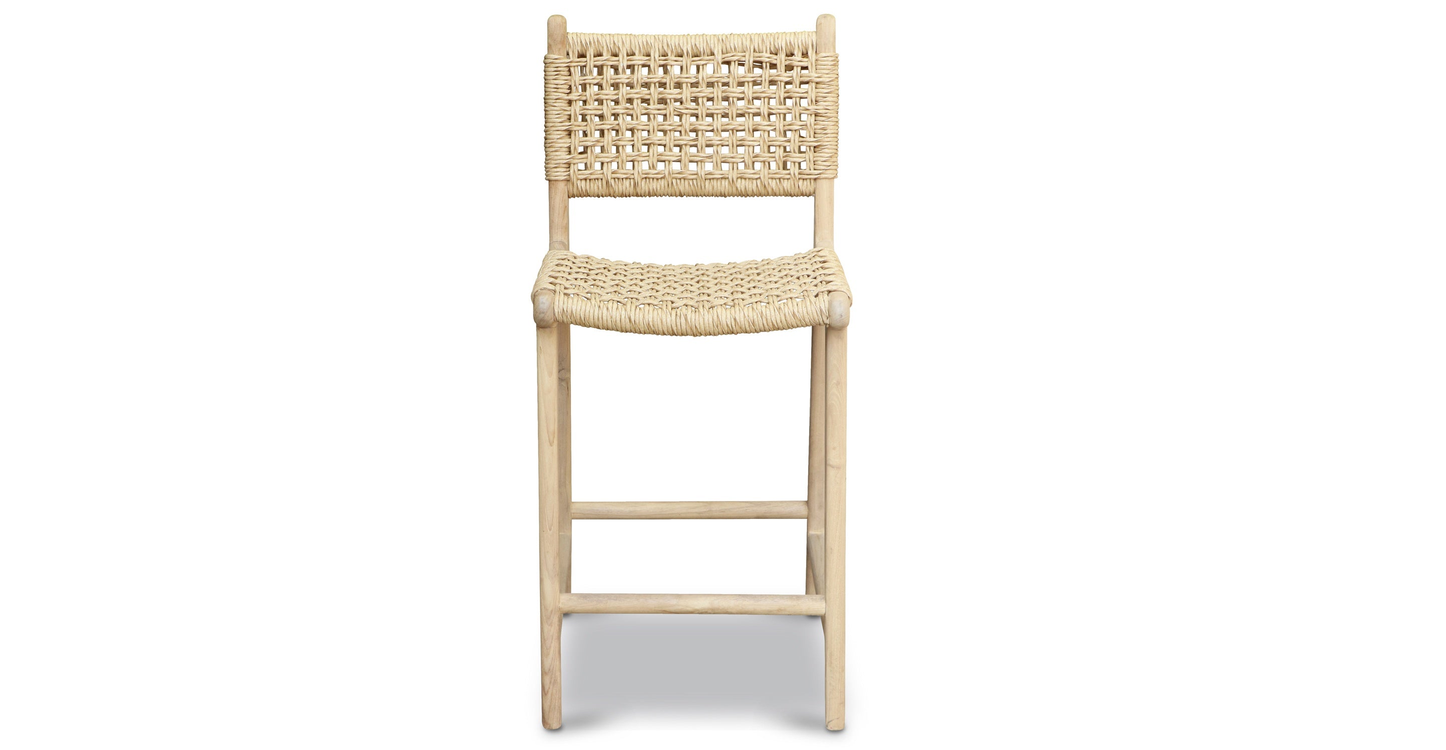 Modern Indoor/Outdoor Counter Height Stool - Adjustable Bar Stool for Kitchen Island, Patio & Dining - Durable & Comfortable Seating Solution