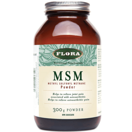 Premium Flora MSM Powder 300g - Organic Sulfur Supplement for Joint Health, Skin & Hair Care - Supports Collagen Production & Pain Relief - Perfect for Smoothies, Drinks & Wellness Routines