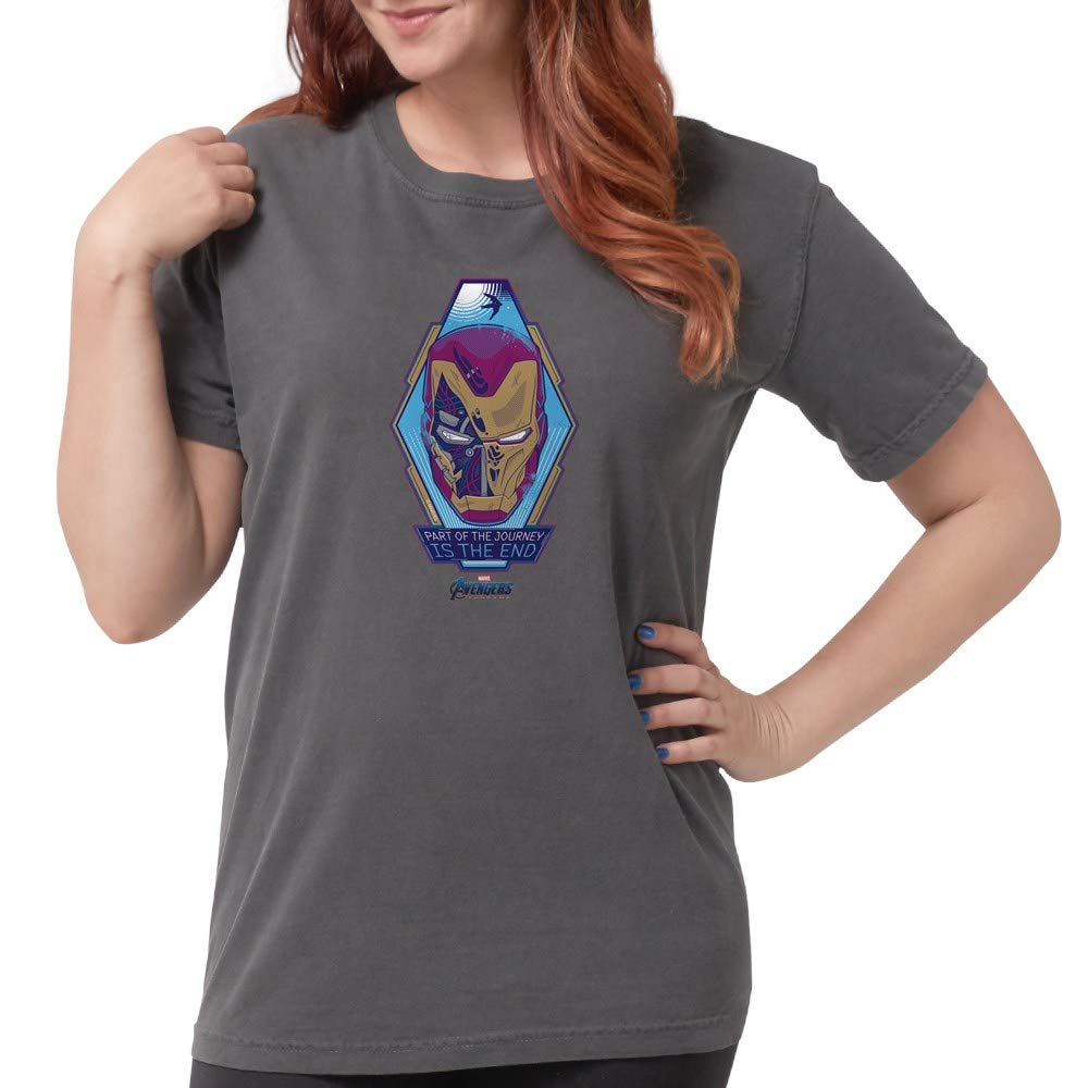 Iron Man Graphic T-Shirt for Women - Soft Comfort Colors Tee - Casual Wear, Superhero Fan Gift, Marvel Comics Apparel