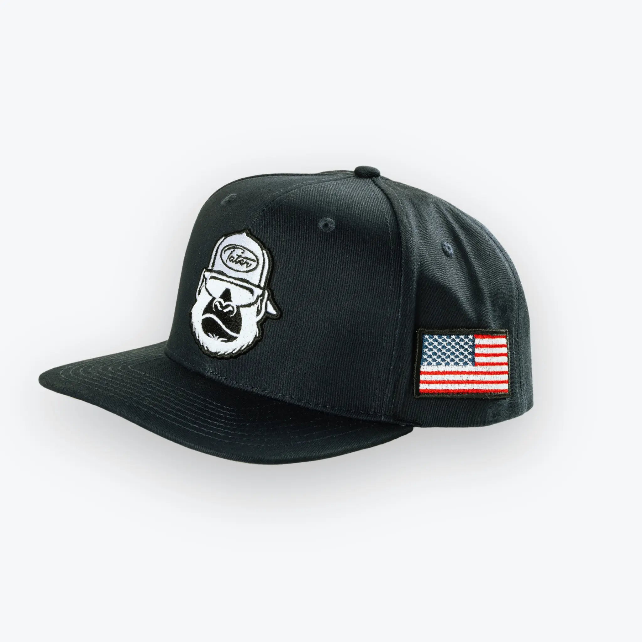 KONG Black Baseball Snapback Hat - Adjustable Classic Dad Cap for Men & Women - Casual & Sporty Style for Outdoor Activities, Sports, and Everyday Wear