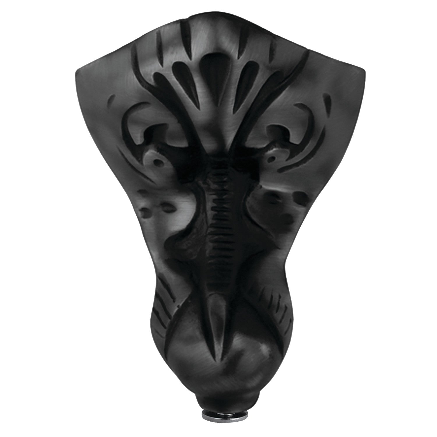 Aqua Eden VCTNT0 4-Piece Eagle Claw Cast Iron Bathtub Feet Set in Matte Black - Durable Tub Legs for Vintage & Modern Bathroom Decor
