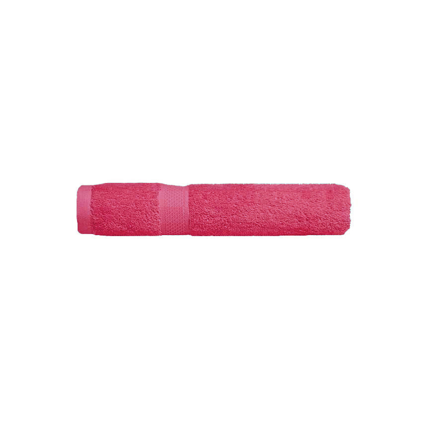 Premium 100% Combed Cotton Bath Towels - Soft & Absorbent Fuchsia Face & Body Towels for Spa, Gym, Travel & Home Use