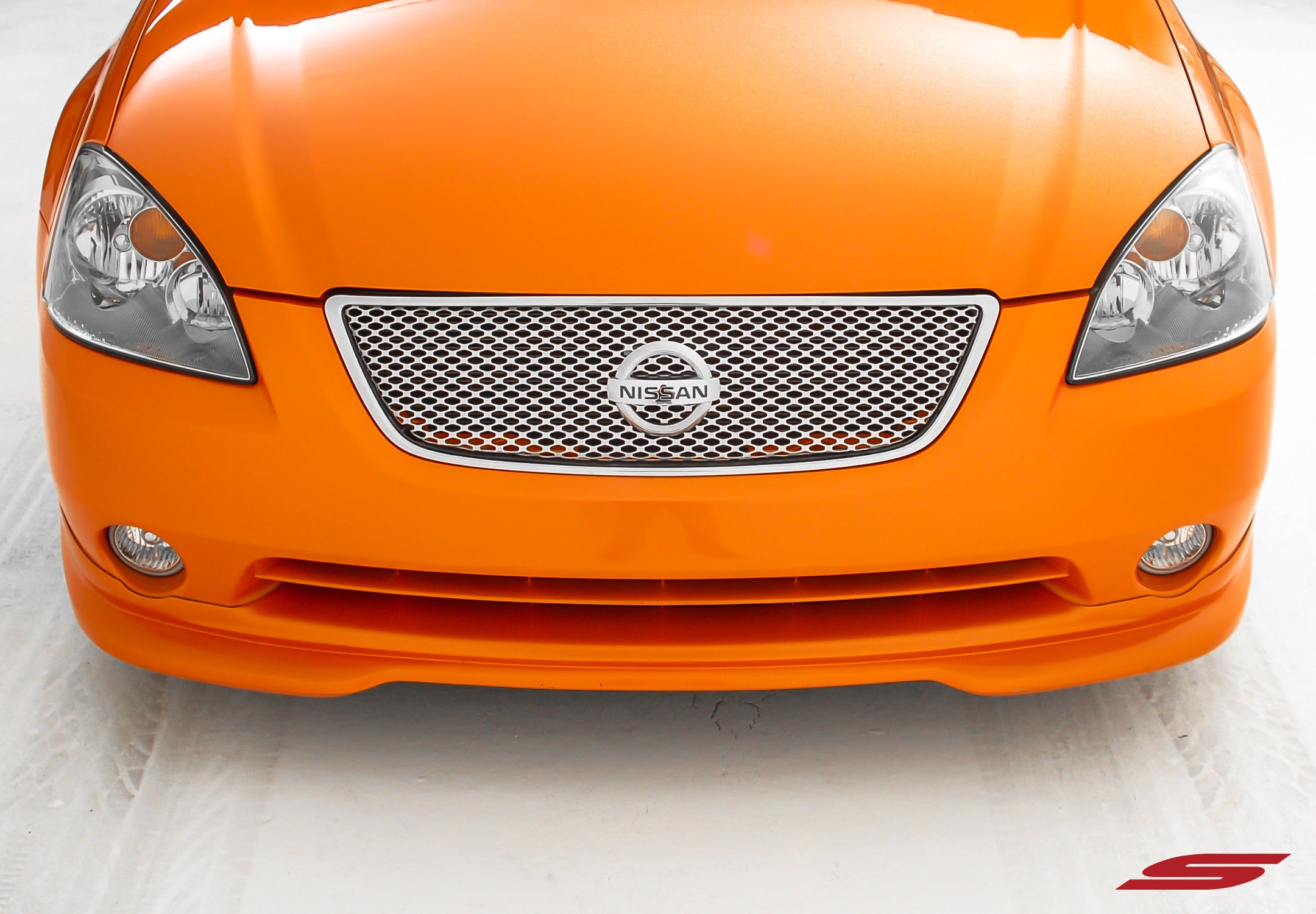 2002-2004 Nissan Altima Front Bumper Lip Spoiler - ABS Plastic Car Body Kit - Enhance Aerodynamics & Sporty Look - Perfect for Street Racing & Car Shows