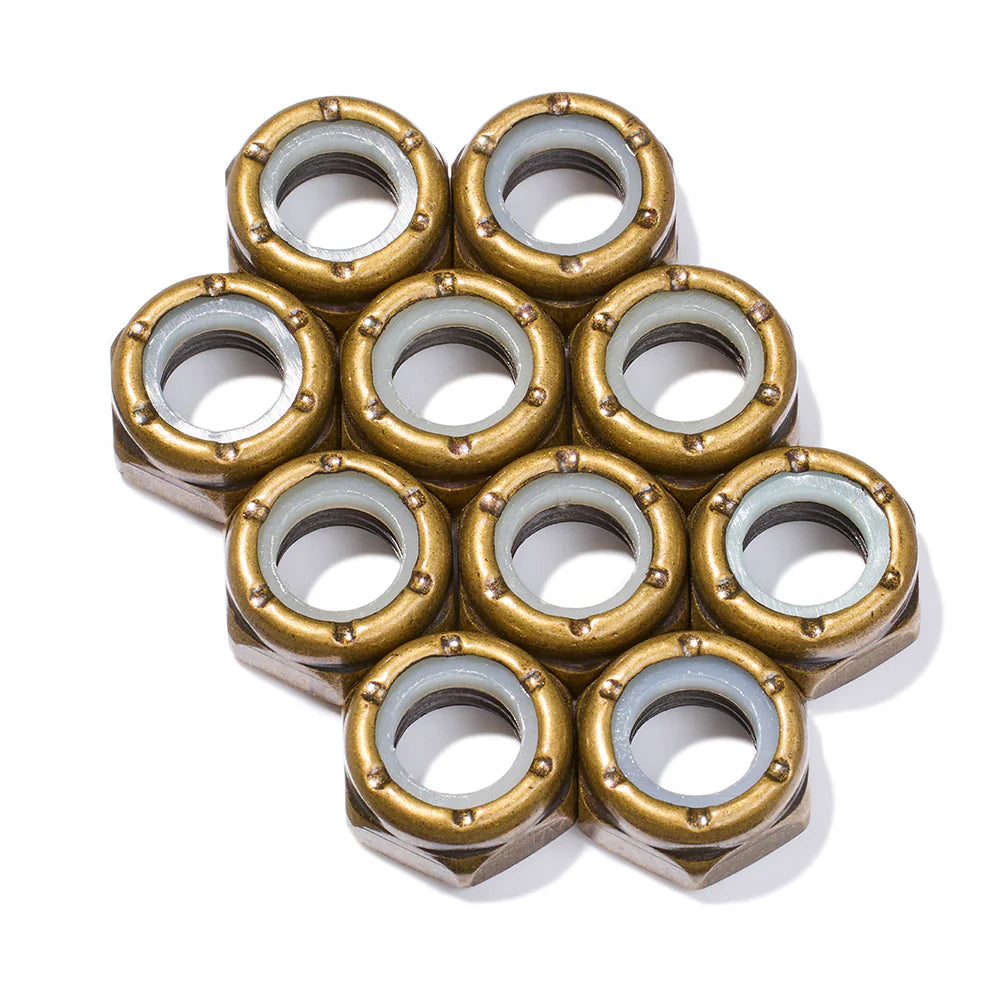 Defiant 8MM Axle Nuts Set of 10 - Heavy Duty Lug Nuts for Cars, Trucks & Motorcycles - Perfect for Wheel Maintenance & Off-Road Adventures