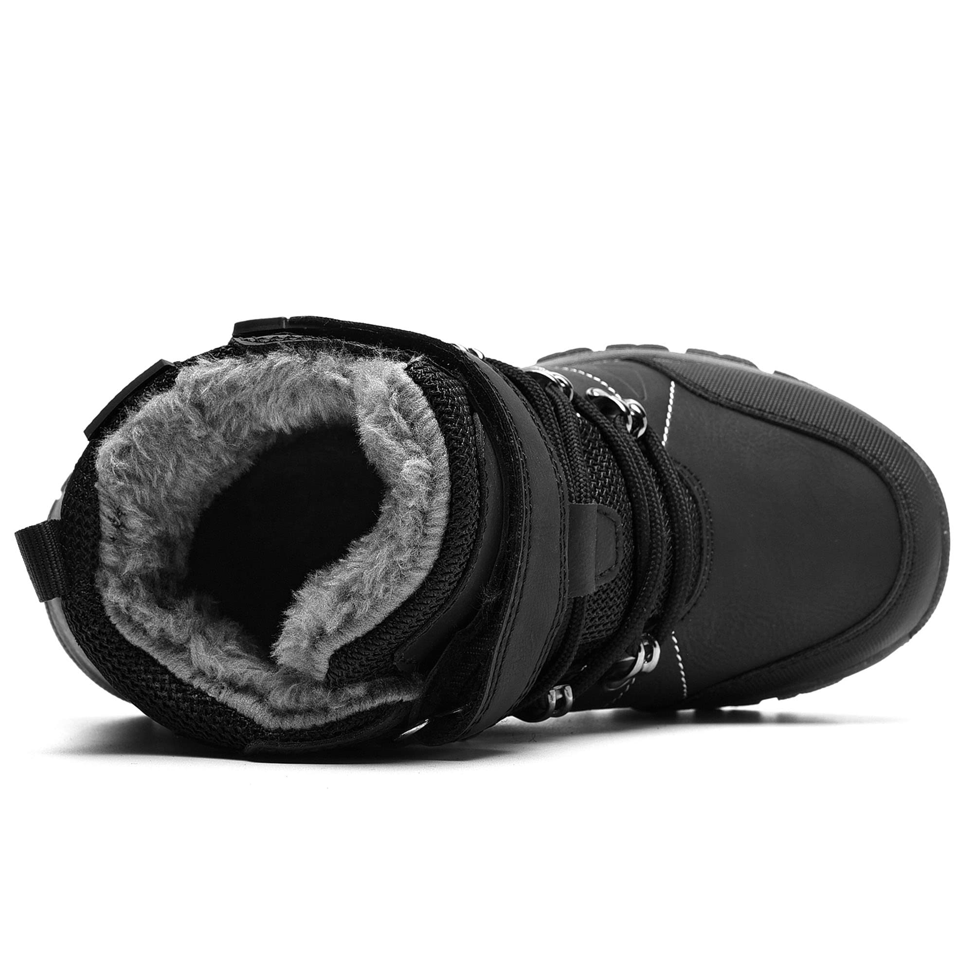 Gyeice Kids Snow Boots for Boys & Girls - Waterproof Winter Boots with Non-Slip Sole, Warm Hiking Shoes for Outdoor Activities (Toddler/Little Kid/Big Kid) - Perfect for Snow Play, Winter Walks & Cold Weather Adventures