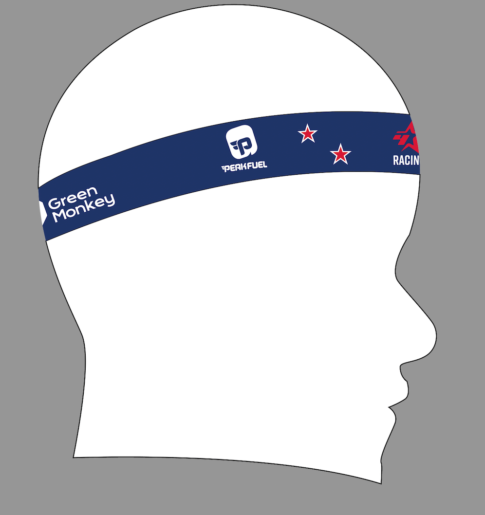 Four Star Racing Headband - Sweat Absorbent Sports Headband for Running, Cycling & Workouts - Comfortable & Breathable for Men & Women - Perfect for Gym, Yoga & Outdoor Activities