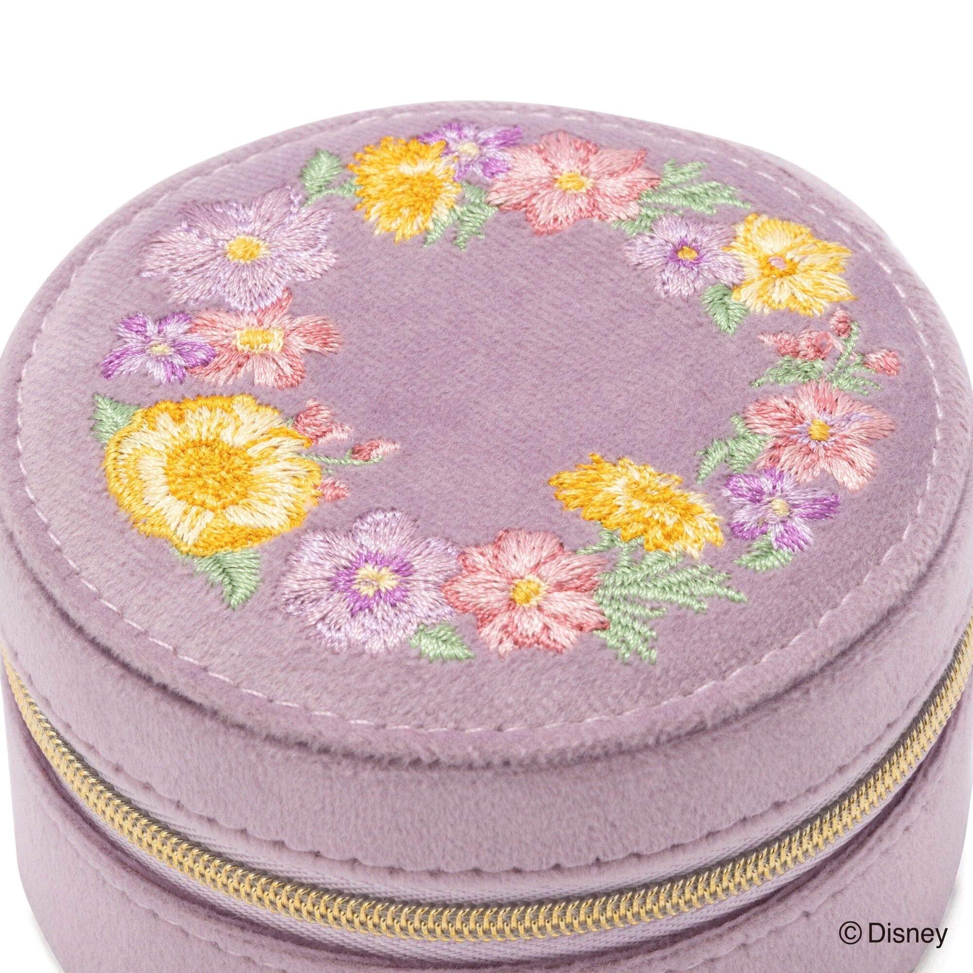 Disney Tangled Travel Jewelry Box - Small Magic of Chemistry Themed Trinket Case for Necklaces & Rings | Perfect for Girls' Travel, Birthday Gifts & Disney Collectors