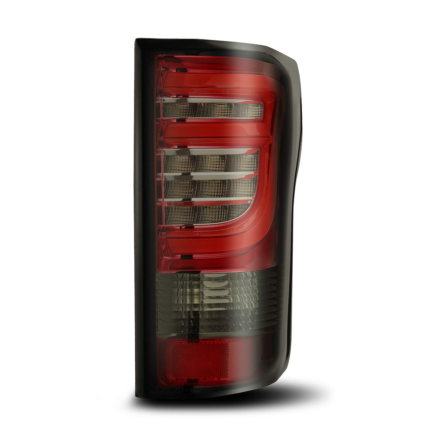 Alpharex PRO-Series LED Tail Lights for 2015-2017 Ford F150 - Red Smoke Lens - Enhanced Visibility & Style - Perfect for Night Driving & Custom Truck Upgrades