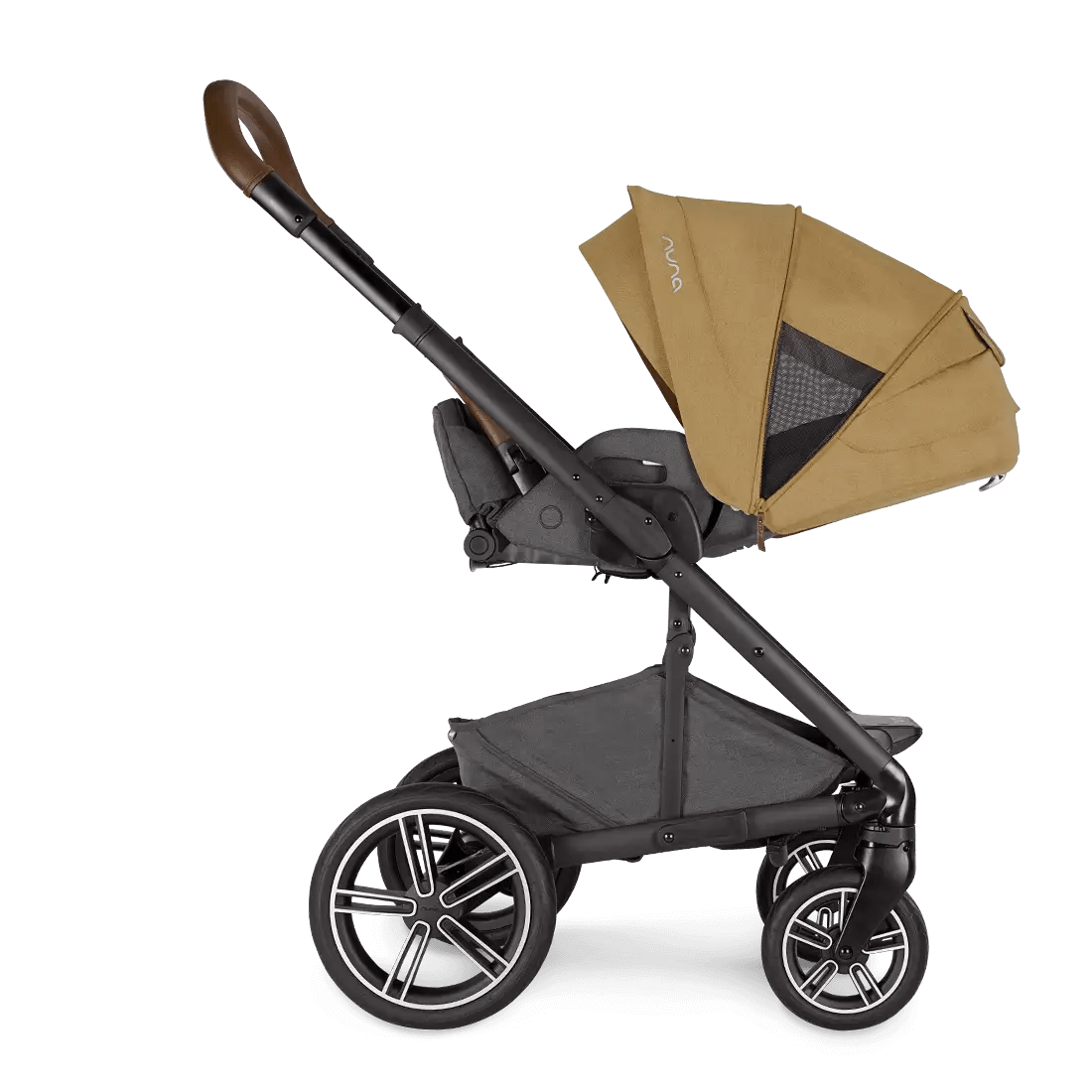 Nuna Mixx Next Stroller with Magnetic Buckle - Lightweight Travel Stroller for Babies & Toddlers - Perfect for City Walks, Shopping, and Air Travel