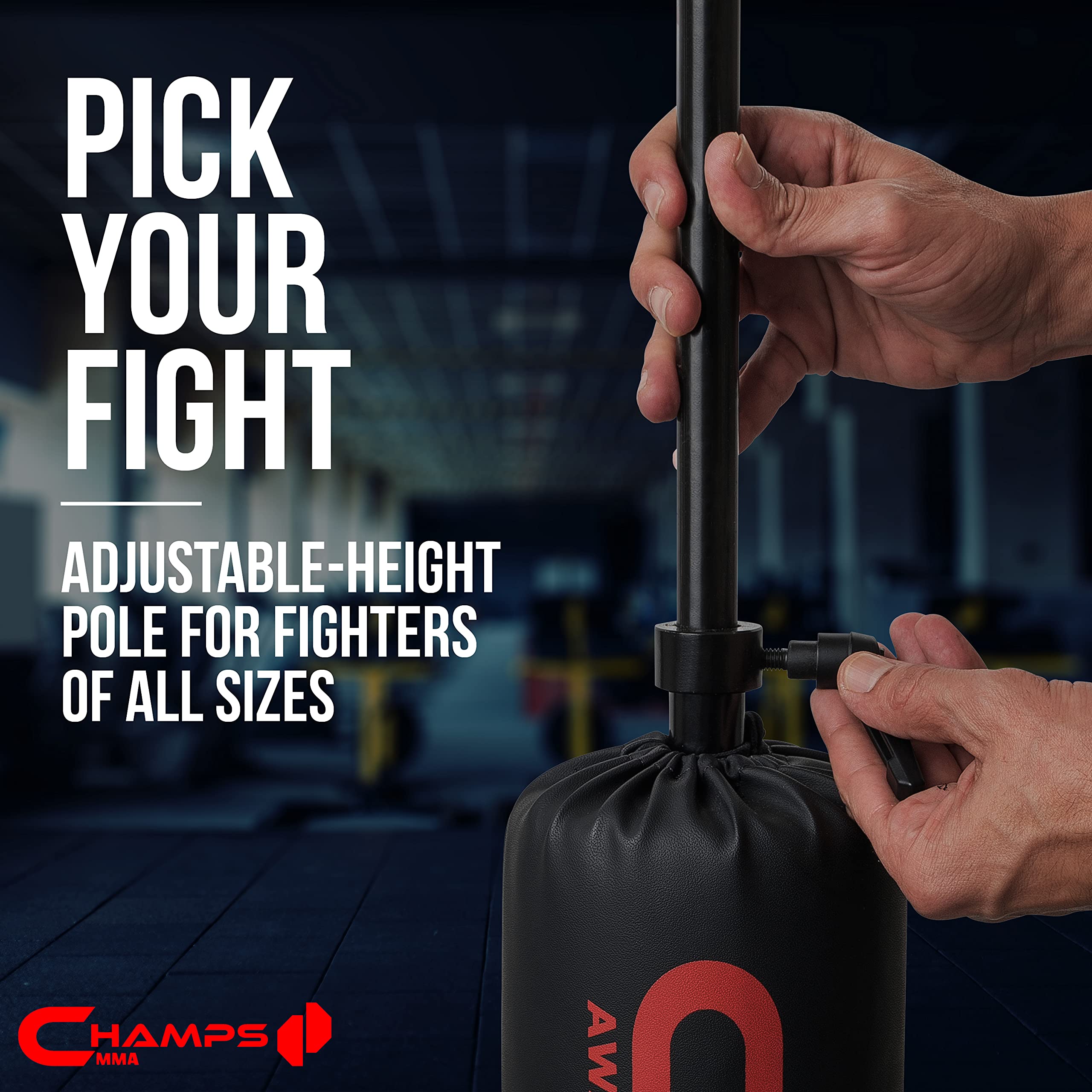 Cobra Reflex Punching Bag - Ultra-Fast Bounceback Boxing Bag for Speed, Reflexes & Stamina Training - Adjustable Height with Stand & Suction Cups - Perfect for Home Gym, Boxing Practice & MMA Workouts