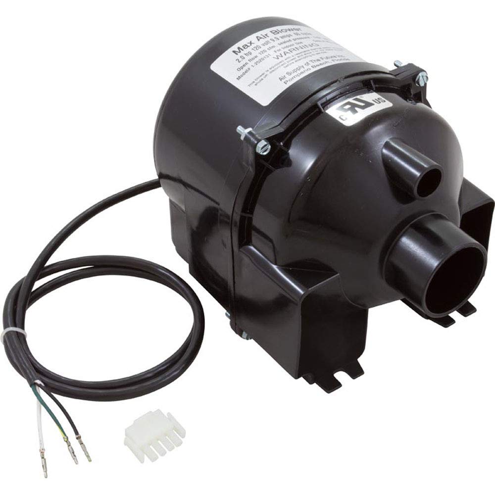 Air Supply 2518120 2HP 120V Electric Air Blower - High Power 9A Motor for Industrial, Workshop & HVAC Use