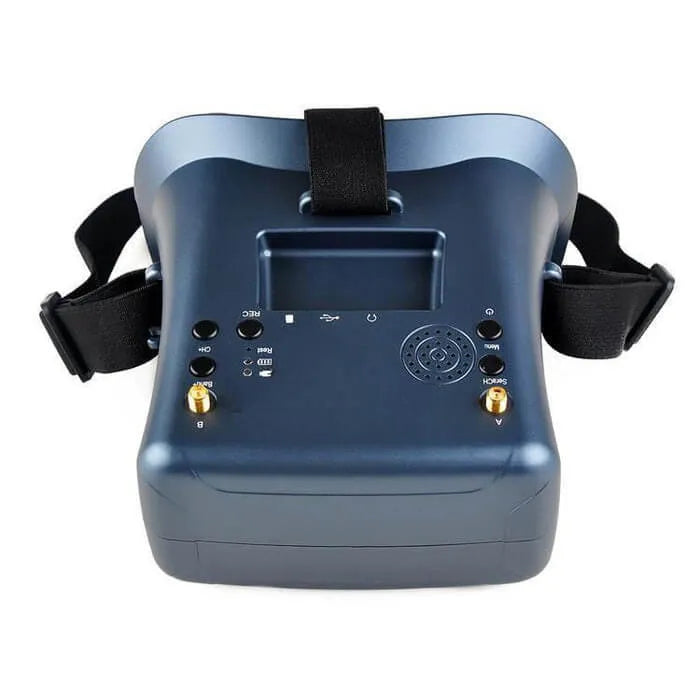 Makerfire VR008 Pro 4.3 Inch 5.8G 40CH FPV Goggles with DVR - HD Immersive Drone Racing Glasses for FPV Flying & Aerial Photography
