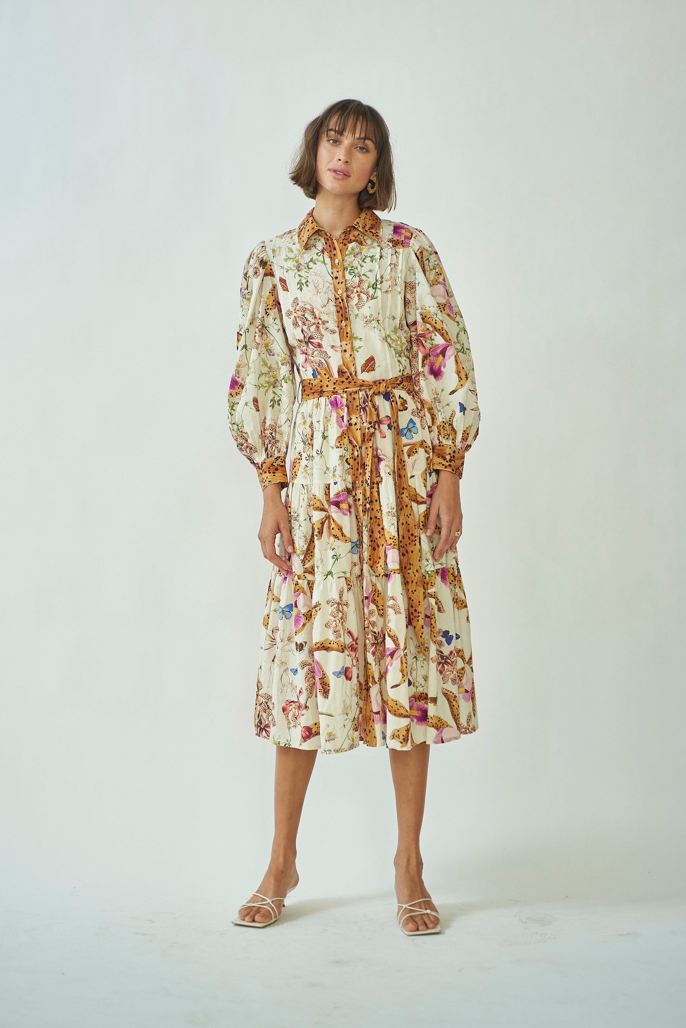 Marie Jane Dress - Elegant Women's Floral Summer Dress for Casual & Party Wear | Perfect for Beach, Wedding & Date Night Outfits