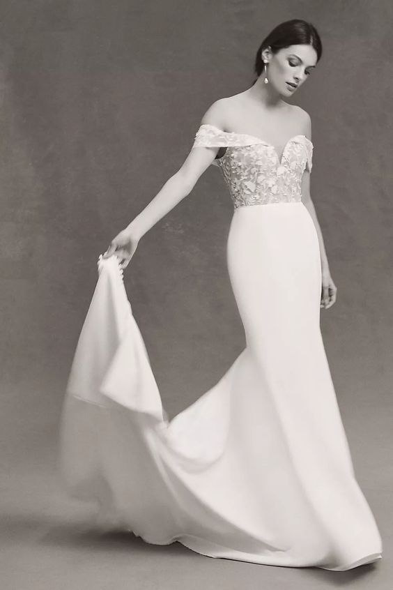 Jenny Yoo Angelica Gown - Elegant Wedding Dress for Brides | Perfect for Church Ceremonies & Formal Events
