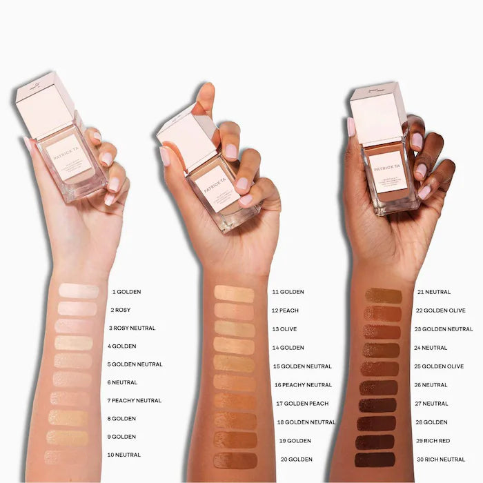 Patrick TA Major Skin Hydra Luxe Luminous Skin Perfecting Makeup Base - Hydrating Primer for Flawless Glow | Perfect for Daily Wear & Special Occasions