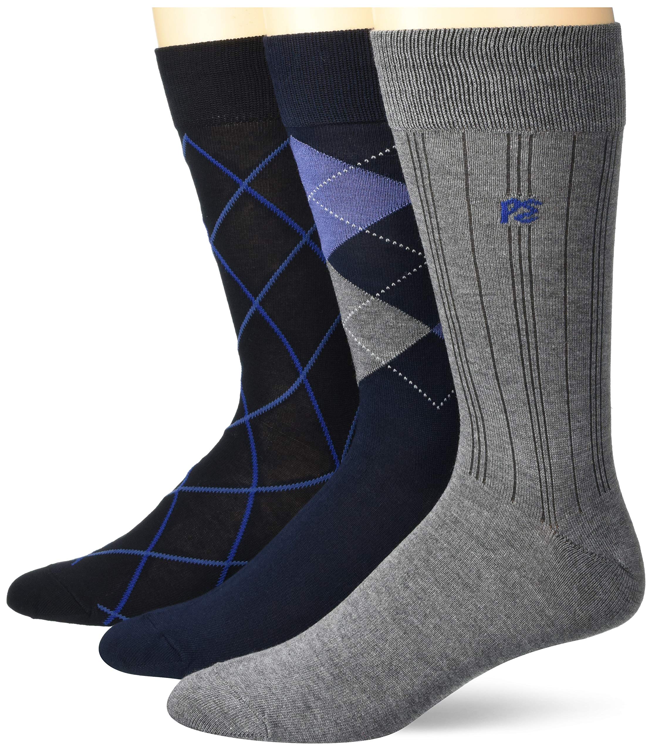 Perry Ellis Men's Superior Soft Luxury Socks - Comfortable Dress & Casual Socks for Business, Office & Everyday Wear
