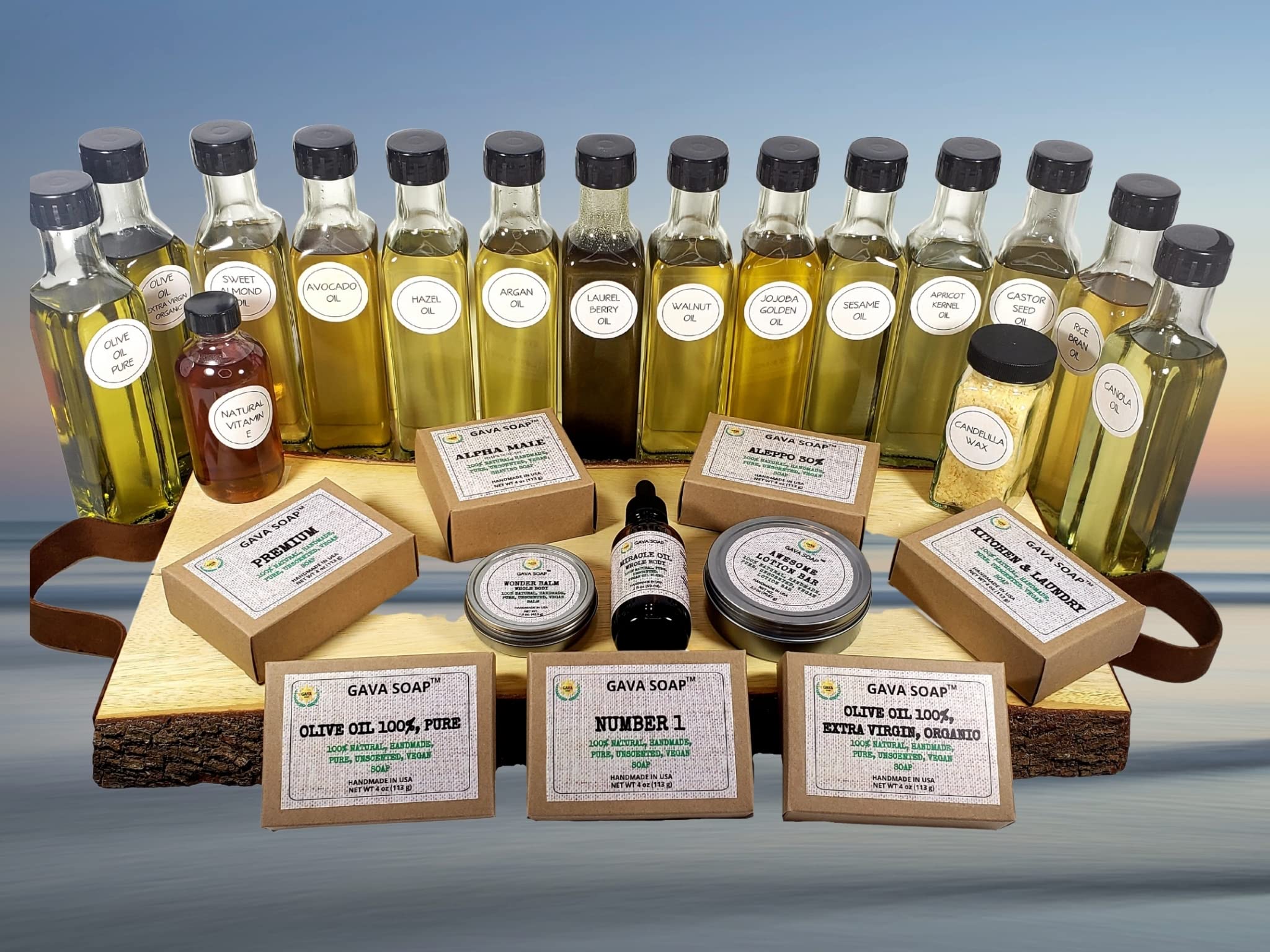 Miracle Oil for Whole Body - Organic Moisturizing & Healing Skin Care for Face, Hands & Hair - Perfect for Dry Skin, Massage & Aromatherapy