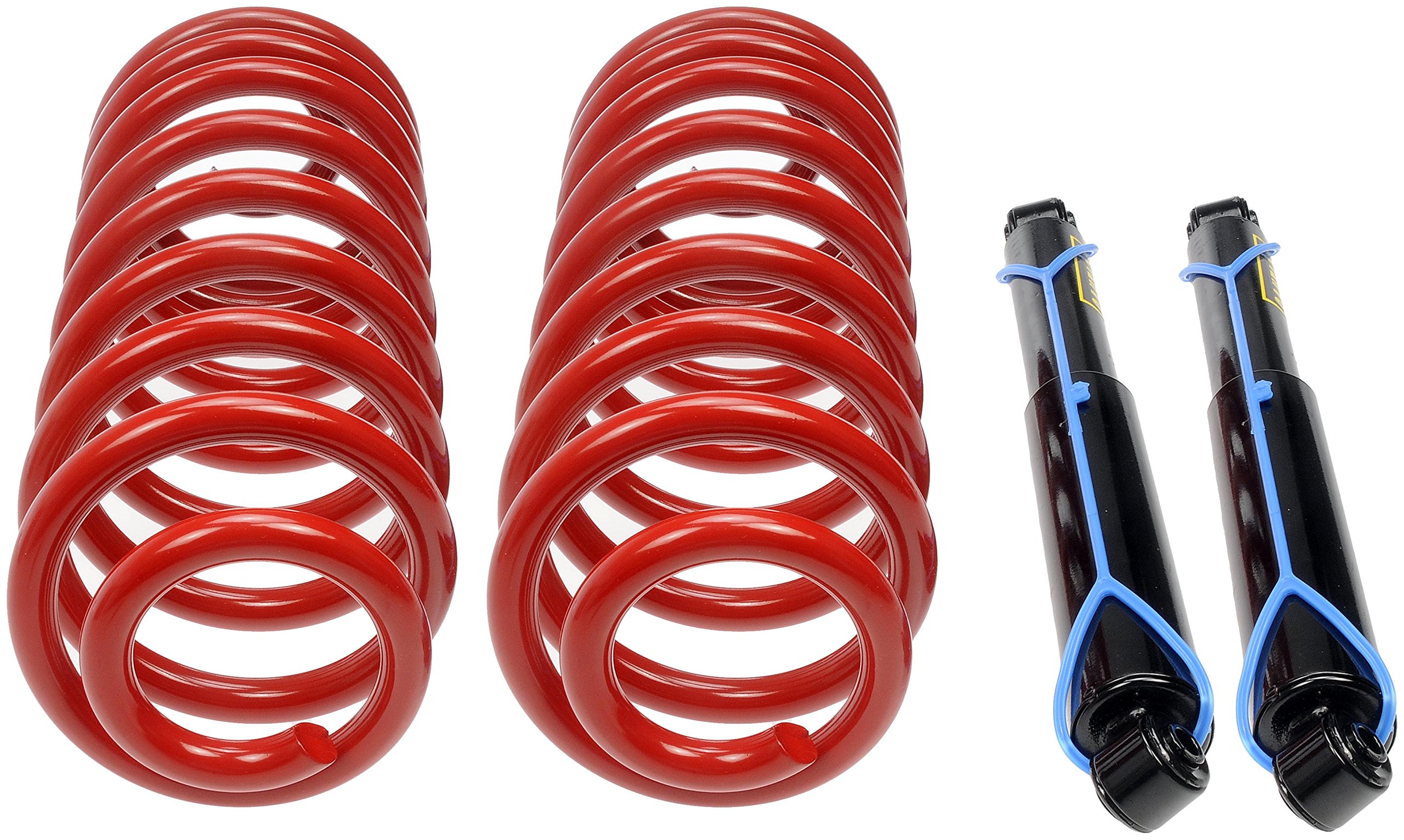 Dorman 949-525 Rear Air Spring to Coil Spring Conversion Kit - Compatible with Ford F-150, Expedition & Lincoln Navigator (2007-2017) - Improve Ride Comfort & Eliminate Air Suspension Issues - Perfect for Off-Roading, Towing & Heavy Loads