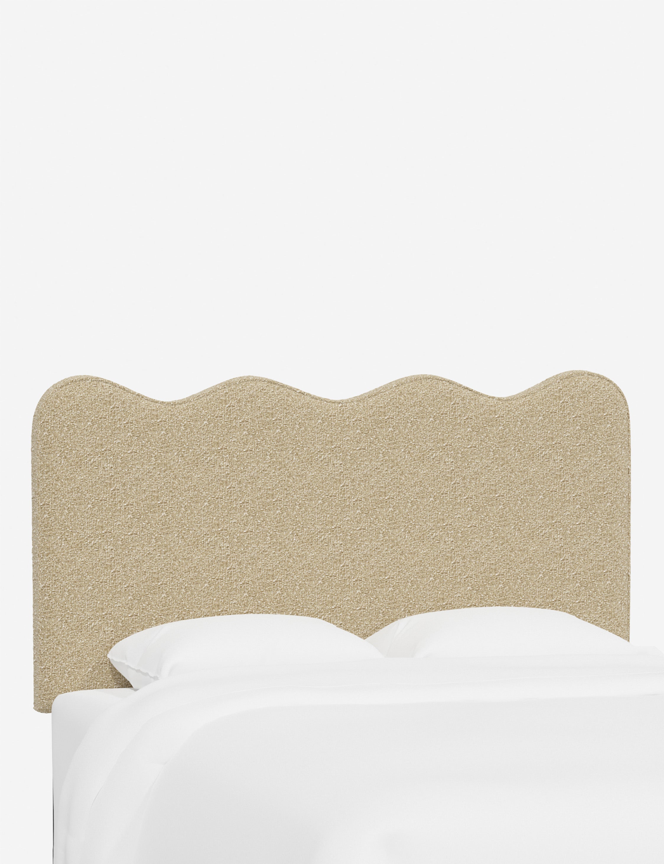 Stylish Clementine Upholstered Headboard - Queen Size Bed Frame for Modern Bedrooms | Perfect for Master Suites & Guest Rooms