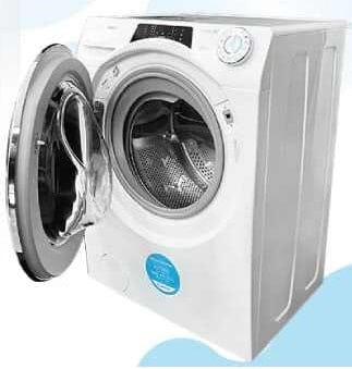 Candy RO1486DWMCE/1 S 8KG Inverter Front Load Washing Machine - Energy Efficient, Quiet Operation for Apartments & Small Homes