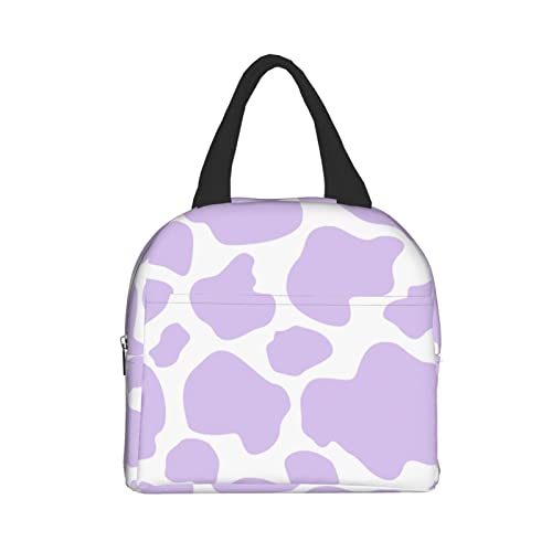 Cow Print Pattern Purple
