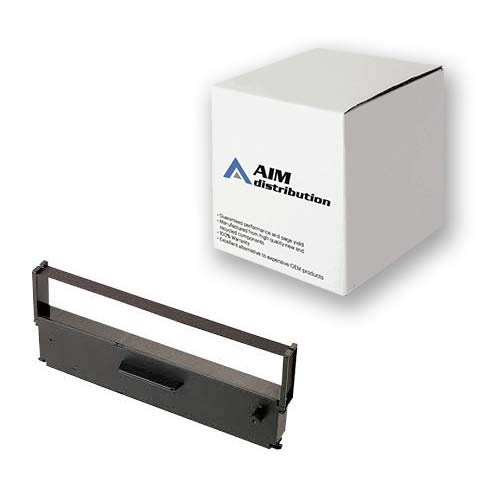 NCR 7160/7453 Compatible Black POS Printer Ribbons (6-Pack) - AIM Replacement for 127789BK - Ideal for Retail, Restaurants & Cash Registers