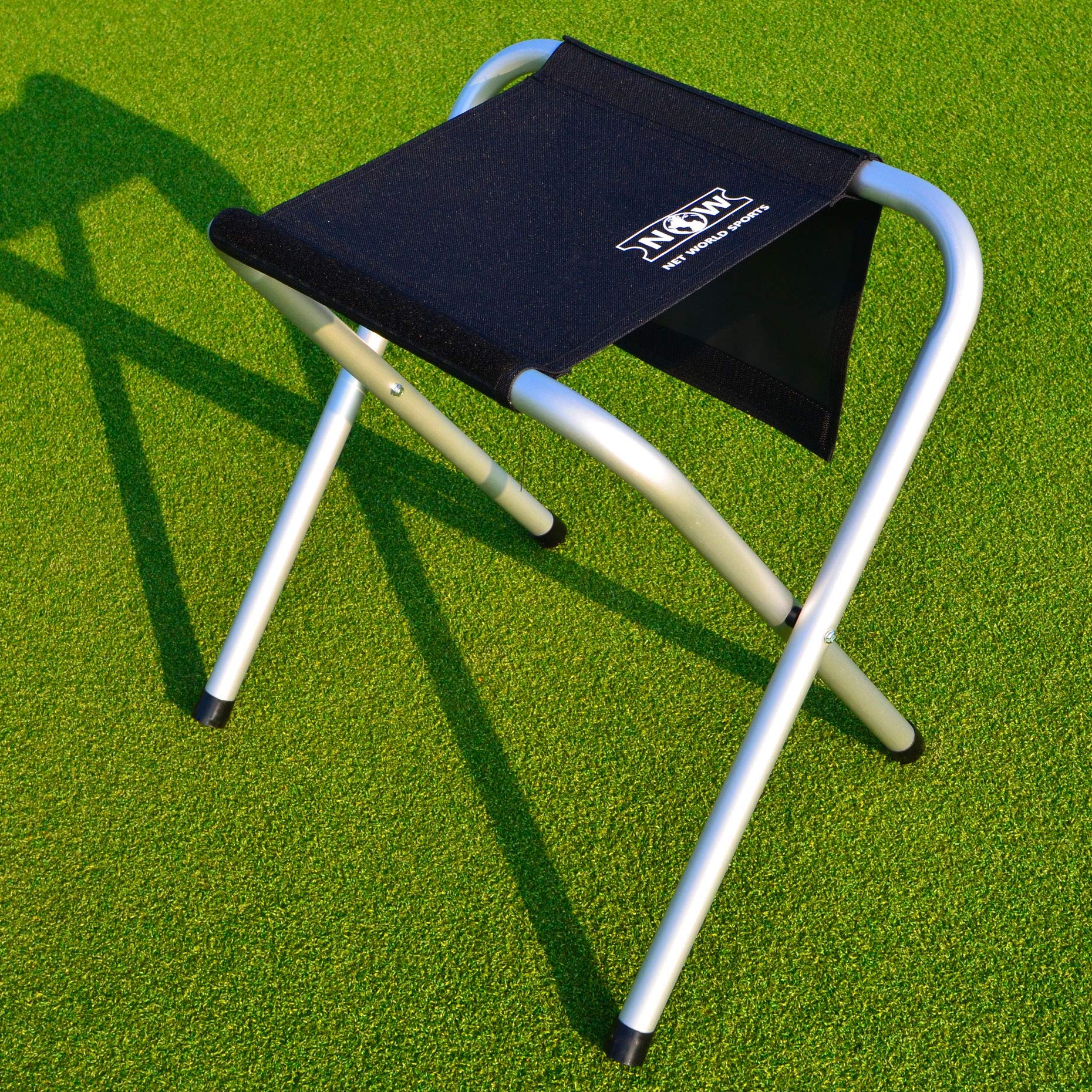 FORZA Portable Aluminum Team Benches - 4, 8 & 12 Seat Folding Benches for Soccer, Sports & Outdoor Events | Lightweight Subs Bench with Carry Bag | Perfect for Coaches, Players & Spectators (8-Seater, Without Shelter)