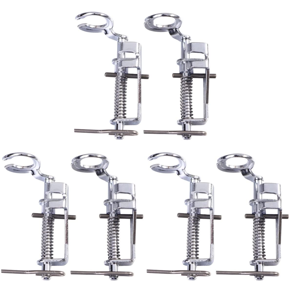 BESTOYARD 6-Piece Spring Presser Foot Set - Universal Quilting & Embroidery Presser Foot for Sewing Machines - Perfect for DIY Crafts, Dressmaking, and Home Decor Projects
