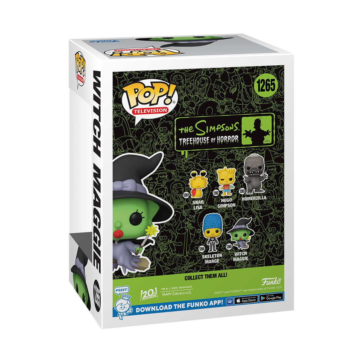 The Simpsons Treehouse of Horror: Witch Maggie - Halloween Costume for Kids & Adults - Perfect for Cosplay, Halloween Parties & TV Show Fans