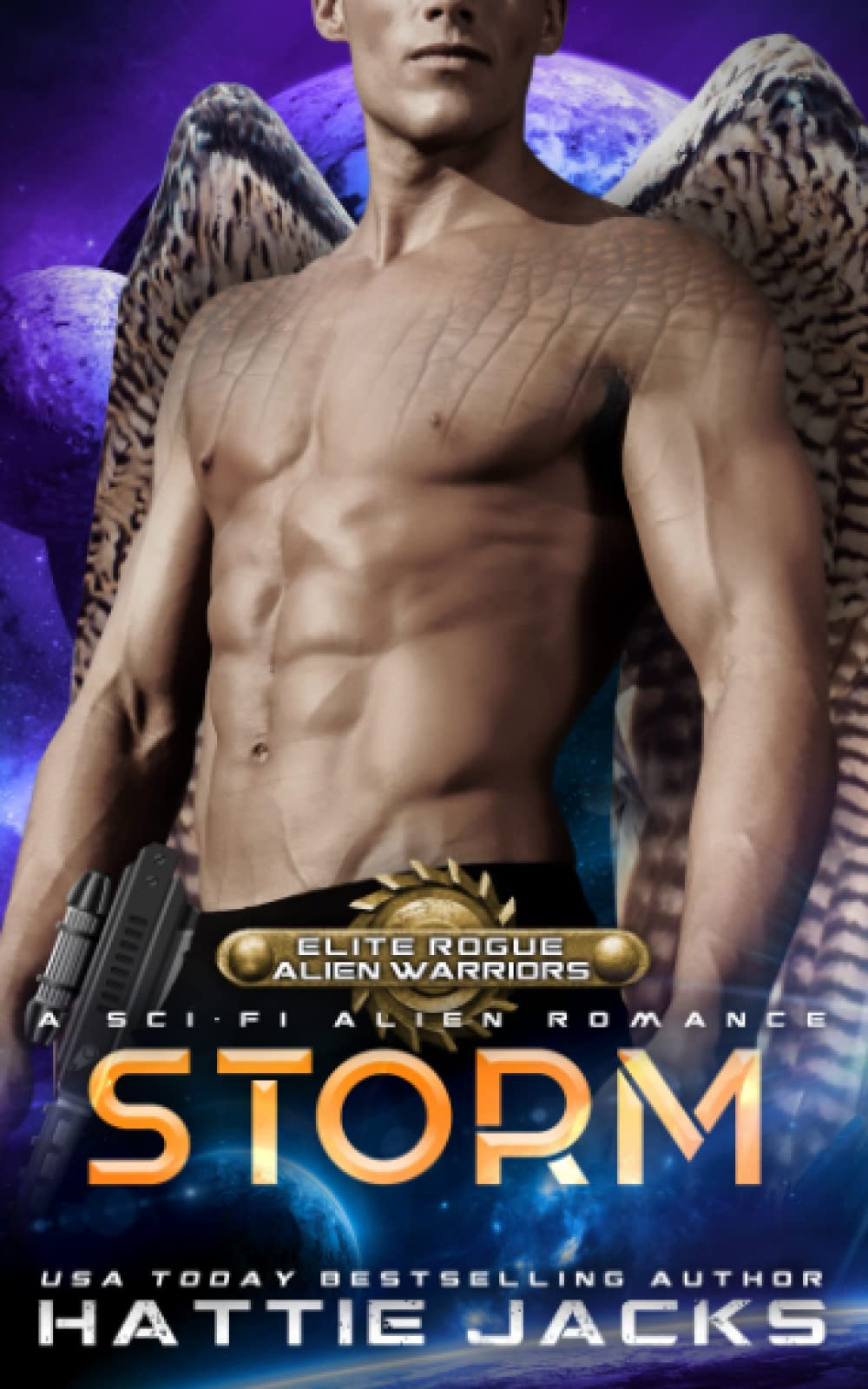 Storm: A Sci-Fi Alien Romance Novel - Elite Rogue Alien Warriors Series | Perfect for Sci-Fi Lovers & Fantasy Book Clubs
