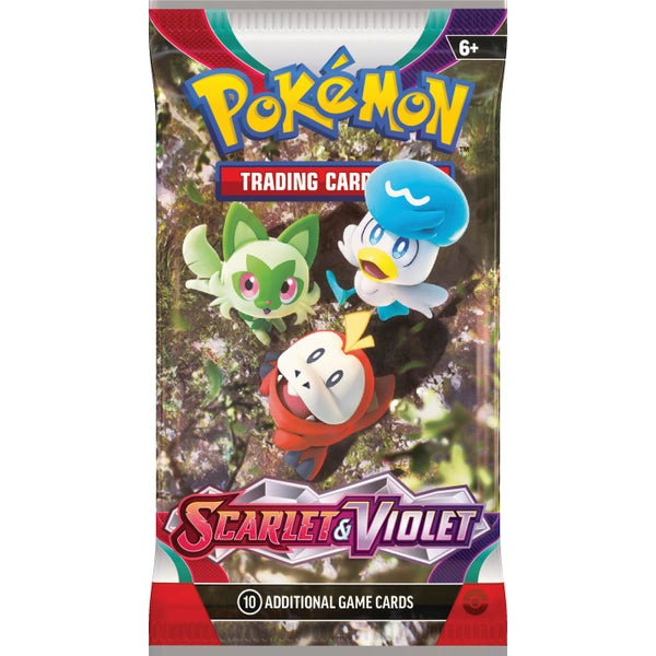 Pokémon TCG Scarlet and Violet Booster Pack - 36 Cards for Collectors & Players | Enhance Your Deck for Battles & Tournaments