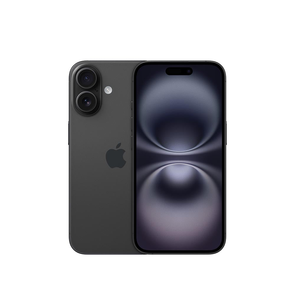 iPhone 16 128GB Unlocked Smartphone - Black | Latest Apple iOS Flagship Phone for Streaming, Gaming & Productivity