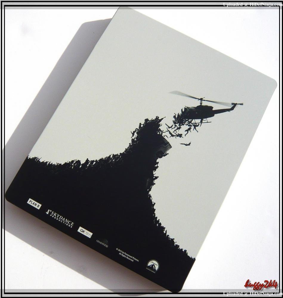 World War Z Blu-ray Steelbook Limited Edition - UK Import [Exclusive Collectible for Movie Fans] - Perfect for Home Theater & Gift Giving