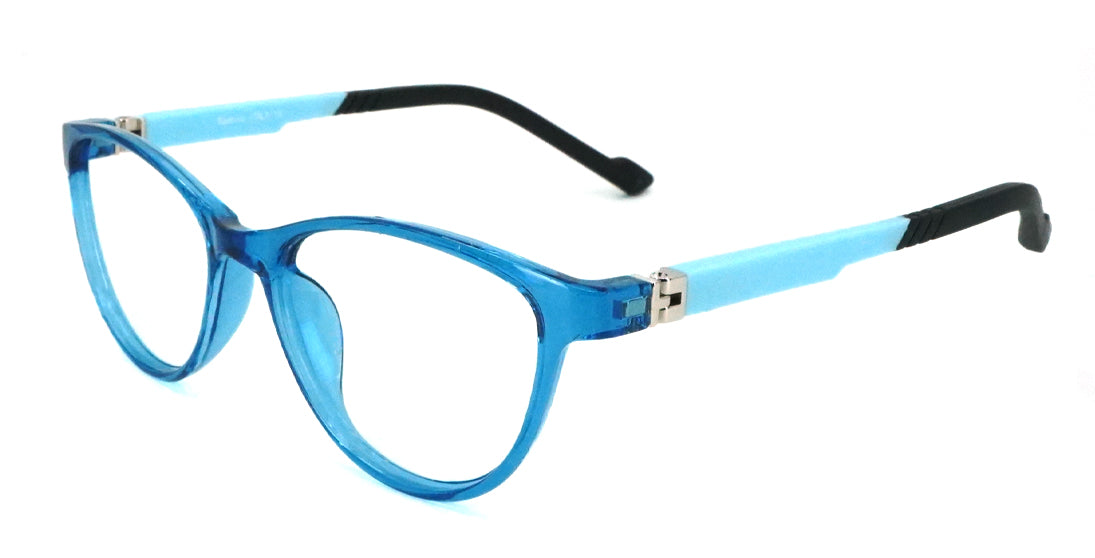 Kids Plastic Eyeglasses - Safe & Durable Bambino 16 Frames for Boys & Girls - Perfect for School, Reading & Playtime