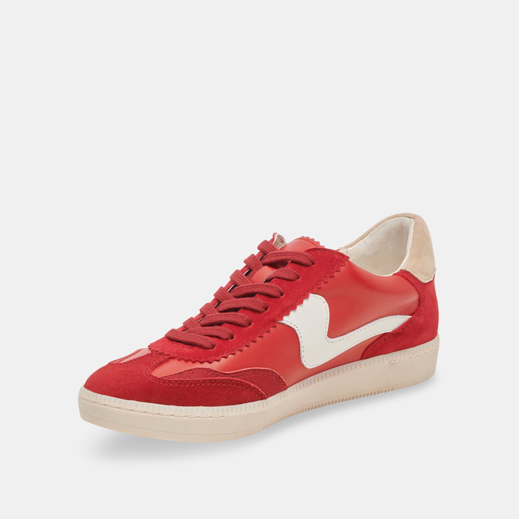 Red Suede Notice Sneakers - Stylish & Comfortable Casual Shoes for Men & Women - Perfect for Walking, Running & Everyday Wear