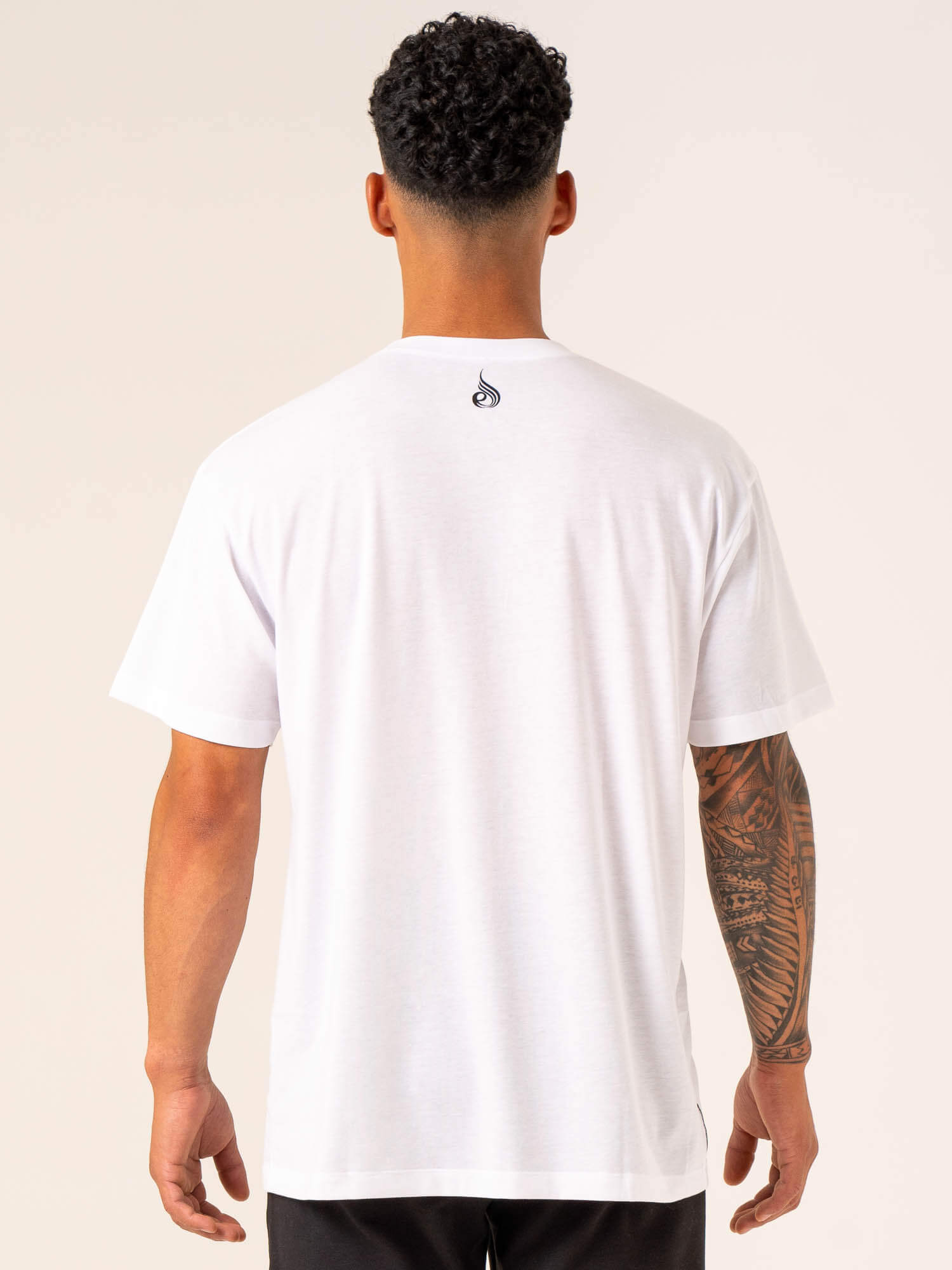 Emerge Oversized T-Shirt for Men & Women - Soft Cotton White Tee for Casual Wear, Street Style & Loungewear