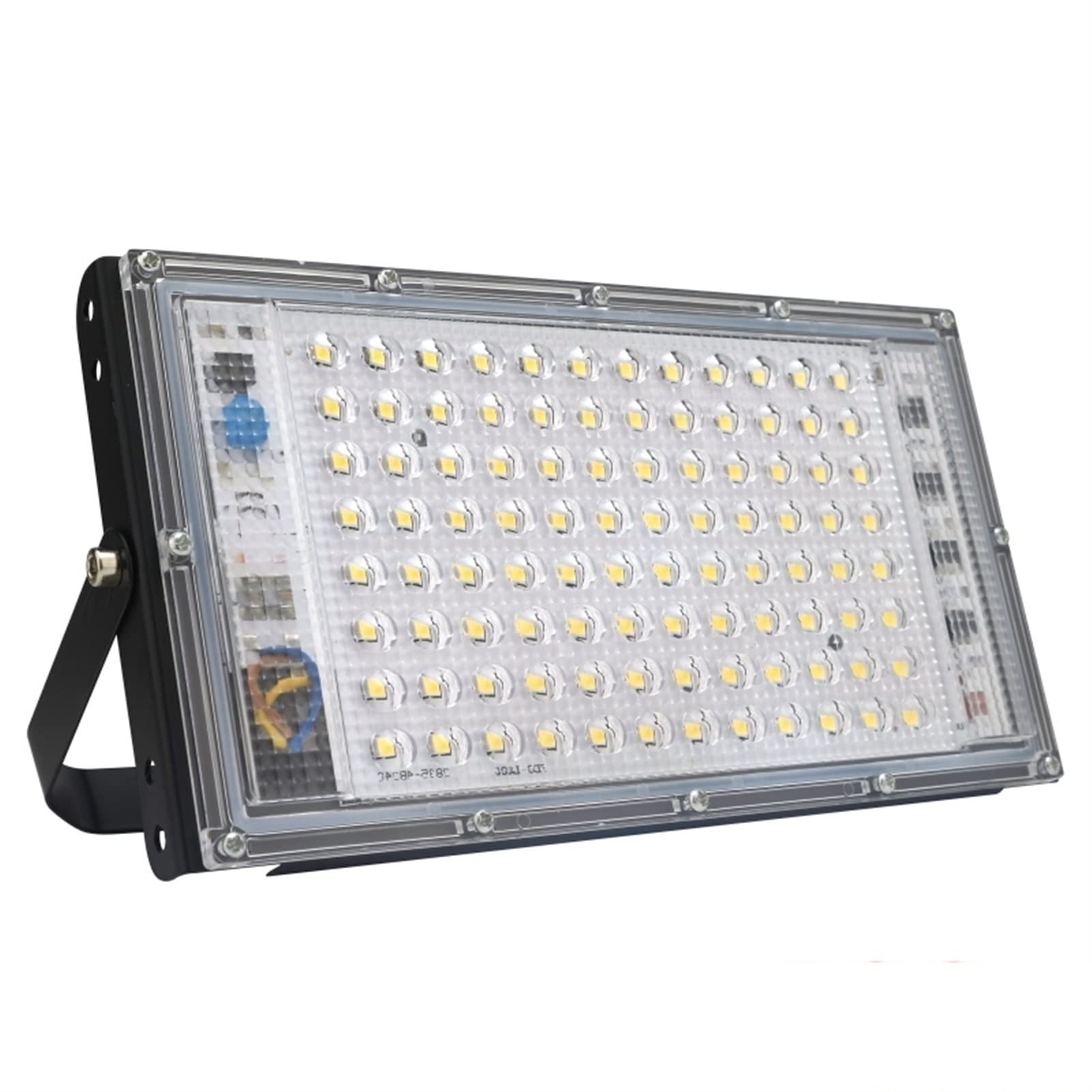 100W LED Flood Light Outdoor Waterproof IP65 - AC 220V-240V Landscape Lighting, Street Lamp (Warm White) - Perfect for Garden, Pathway, and Building Facade Illumination