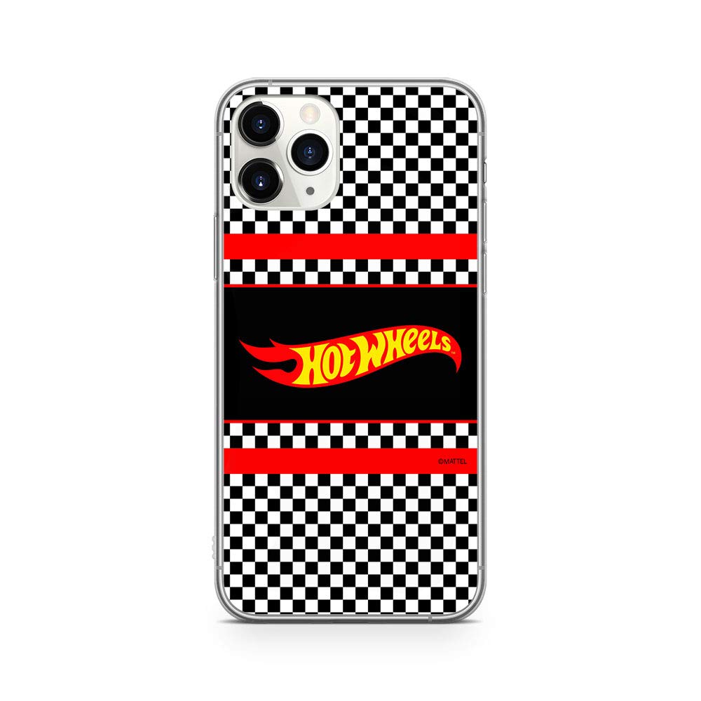 Official Hot Wheels iPhone 11 Pro Max Case - Premium Protective Silicone Cover for iPhone 11 Pro Max (6.5 Inch) - Shockproof & Scratch Resistant Black Phone Case - Perfect for Racing Fans & Car Enthusiasts