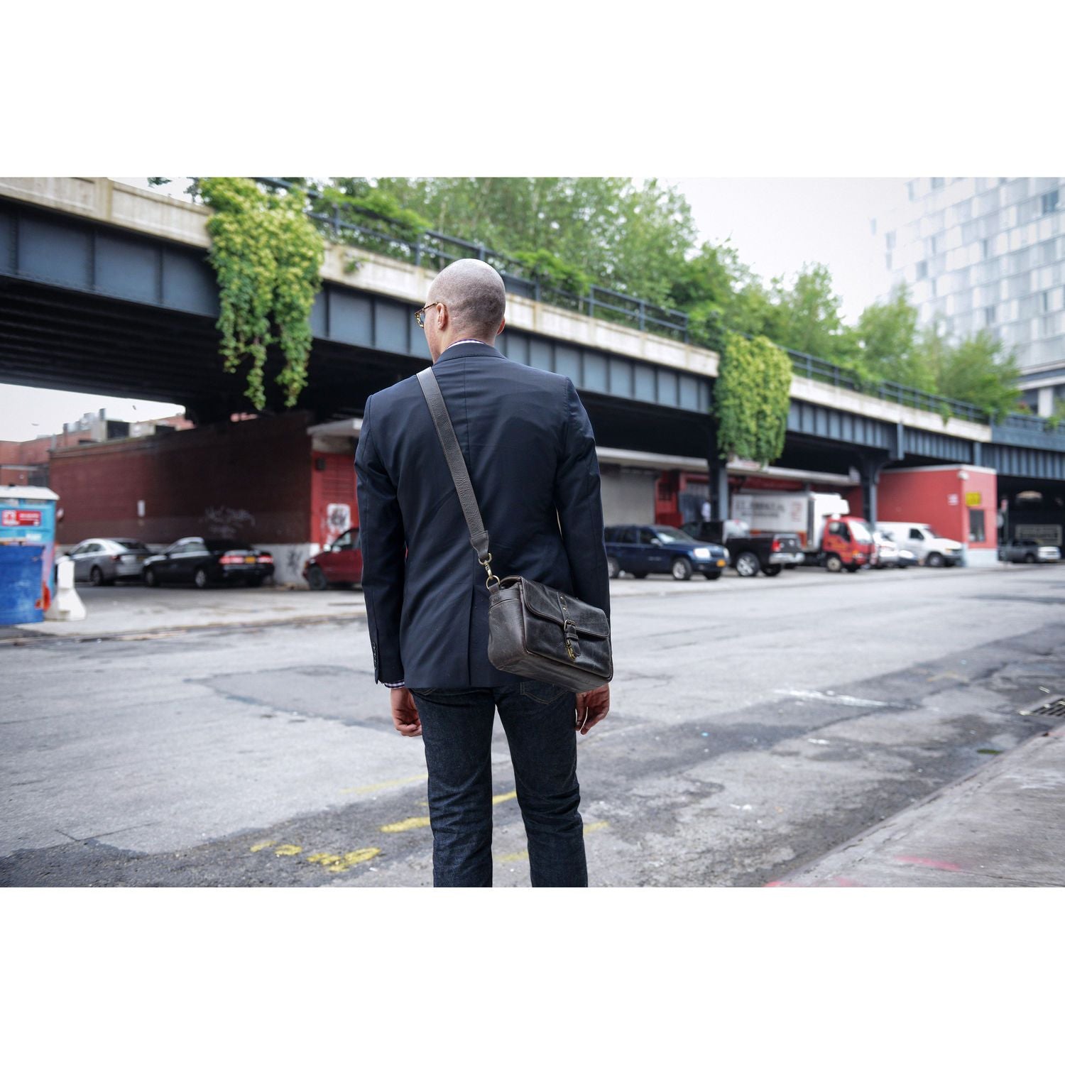 ONA Bowery Leather Camera Bag - Dark Truffle Brown for Photographers | DSLR & Mirrorless Camera Case | Perfect for Street Photography & Travel Accessories