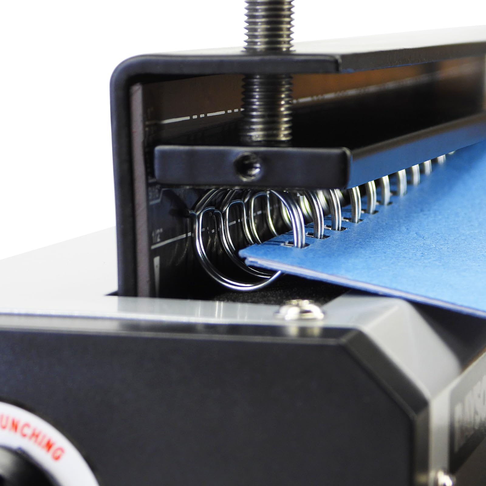 Rayson TD1222 Wire Binding Machine - 2:1 Pitch Rectangular Hole Punch, 220 Sheet Binding & 12 Sheet Punching Capacity for Office, School, and Document Binding Projects