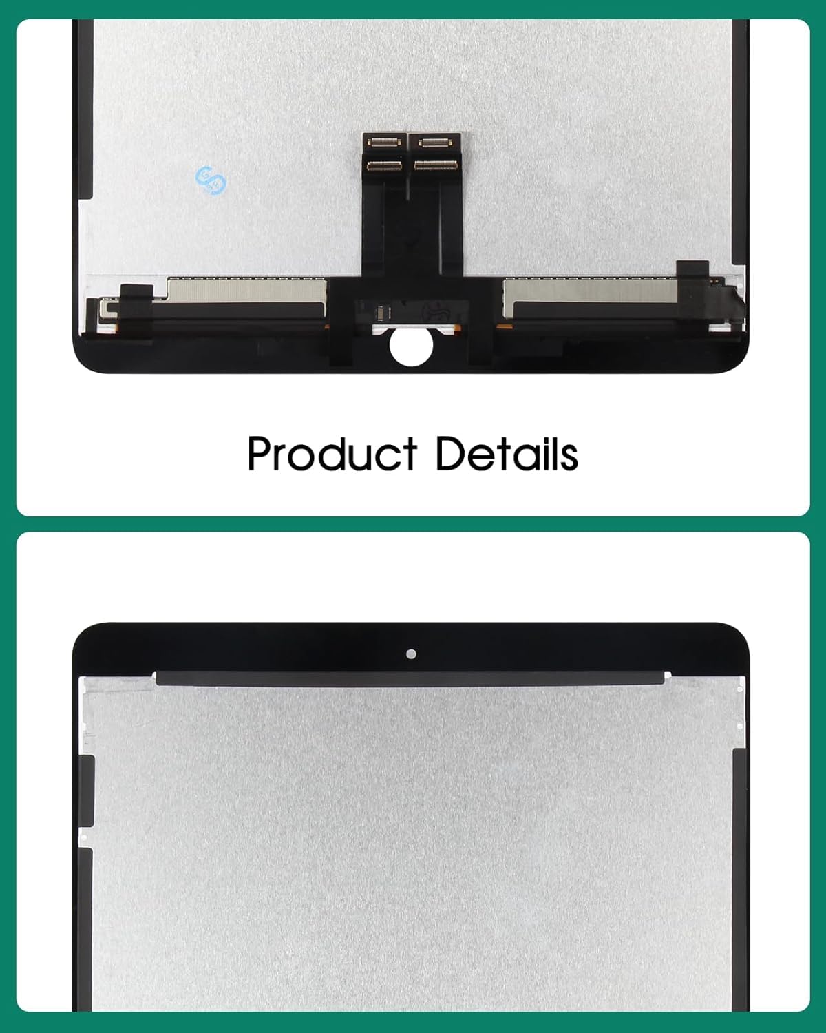 iPad Air 3 (2019) LCD Screen Replacement - A2152/A2123/A2154 Touch Digitizer Assembly with Repair Kit (White, No Home Button) | Perfect for DIY iPad Air 3rd Gen Screen Repair at Home or Office