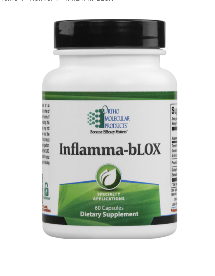 Inflamma Blox 60 Capsules - Natural Joint Support Supplement for Pain Relief & Mobility - Supports Active Lifestyle, Exercise Recovery & Daily Comfort