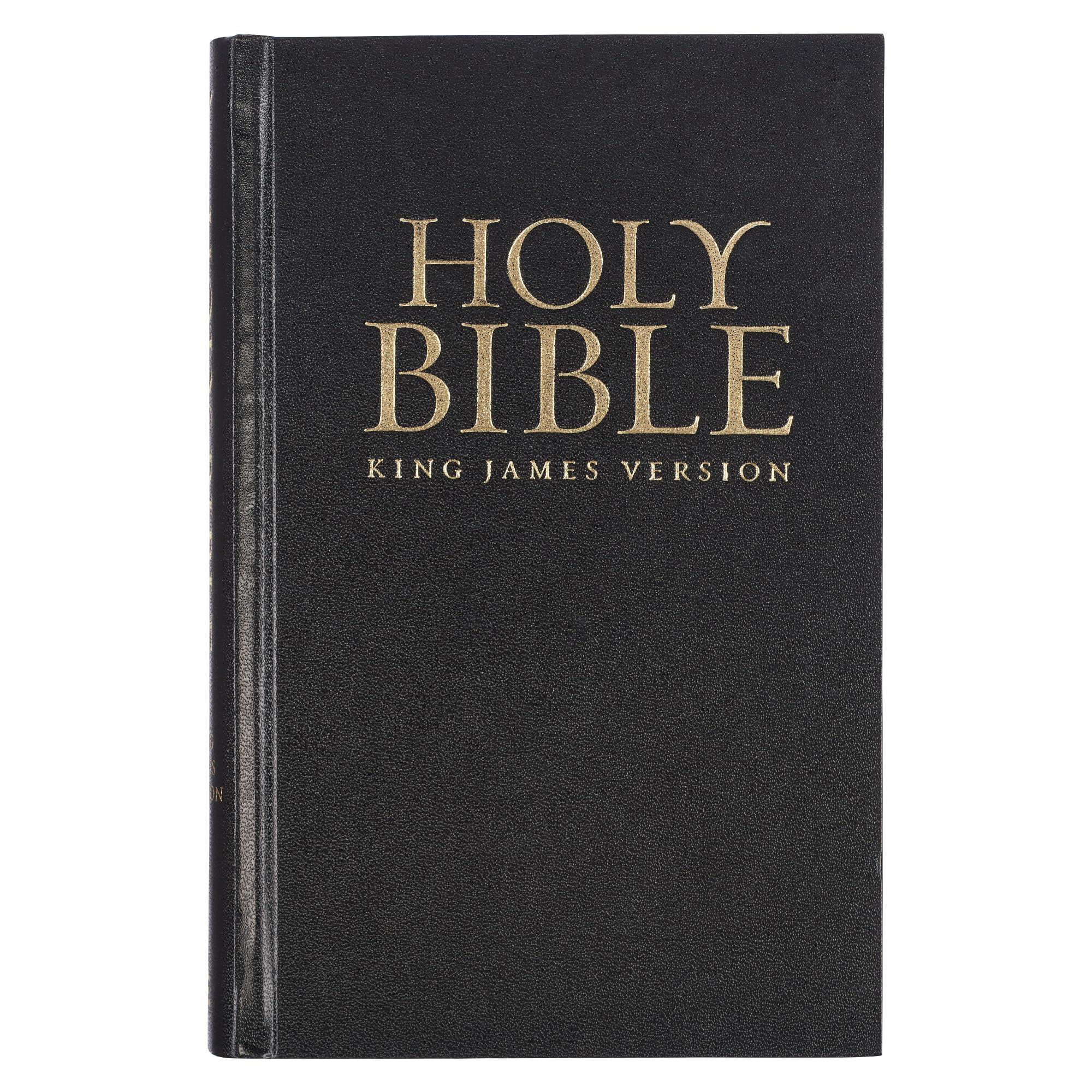 KJV Holy Bible Hardcover - Red Letter Edition with Ribbon Marker, King James Version, Black | Perfect for Church Services, Bible Study & Personal Worship