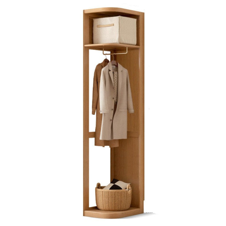 15.7x24.4x86.6 inch / 40x62x220 cm / natural wood color / Oak right corner cabinet
