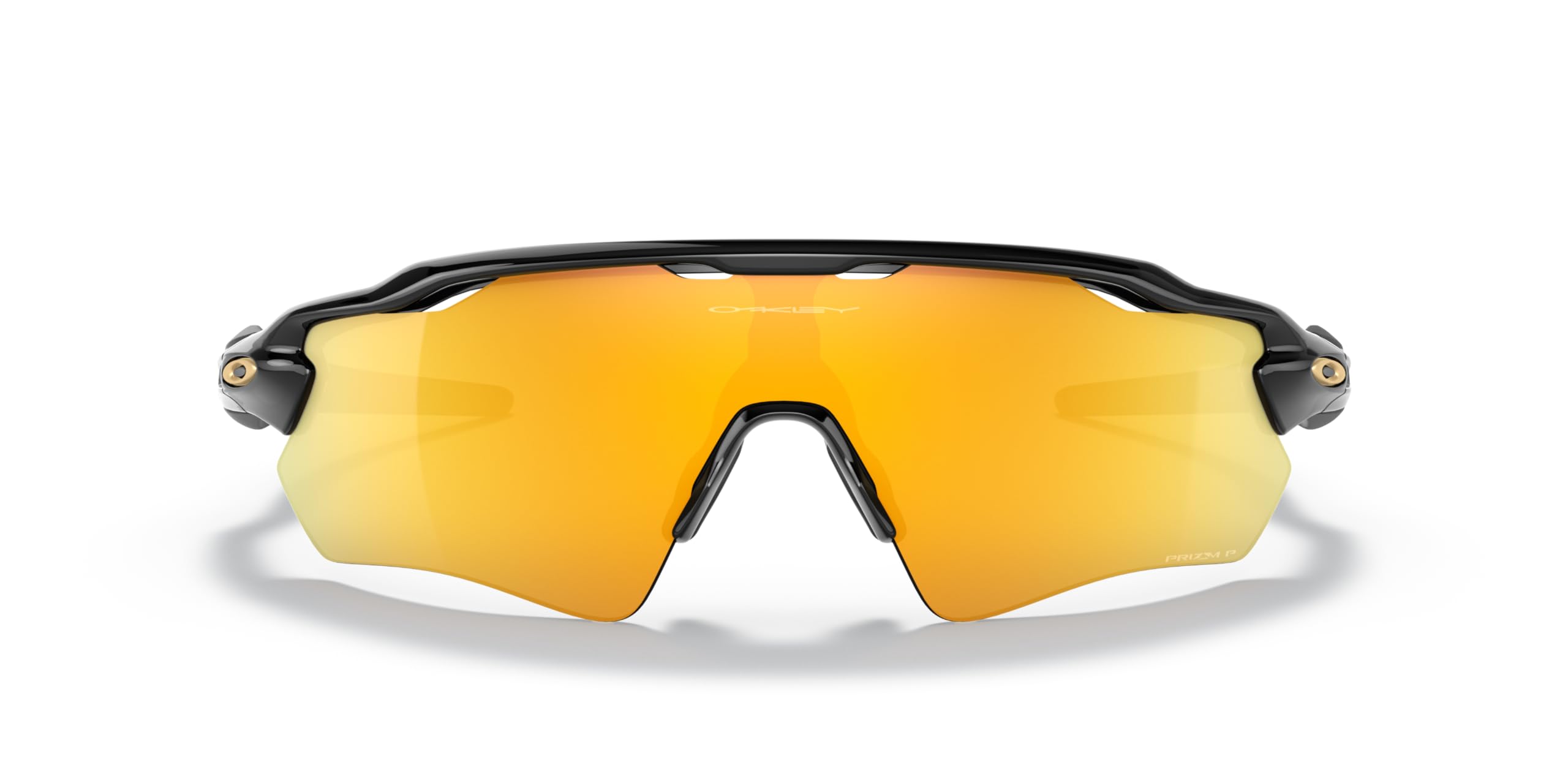 Oakley Men's Classic Sunglasses - Polarized UV Protection, Matte Black Frame & Black Iridium Lenses for Driving, Running & Outdoor Sports