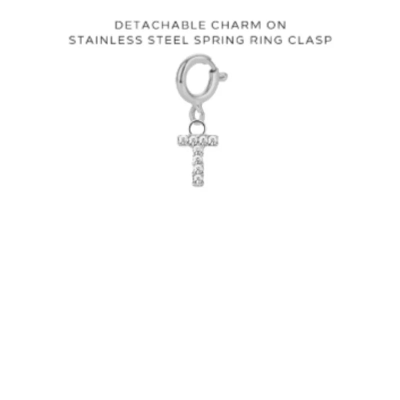Initial, Numbers & Assorted Charms with Detachable Clasp - Personalized Jewelry for DIY Bracelets & Necklaces - Perfect for Gifts, Crafting & Fashion Accessories