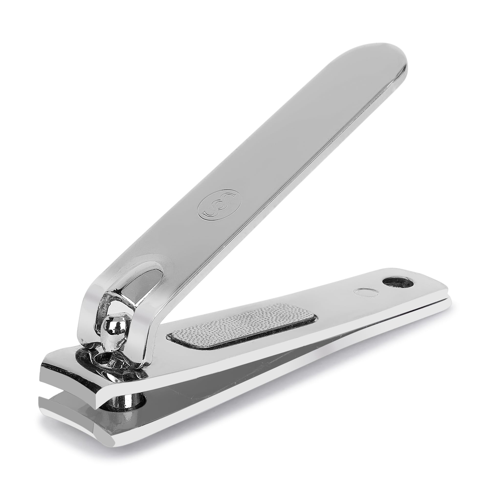 Premium Stainless Steel Nail Clippers for Travel - Compact & Durable Manicure Tool for On-the-Go Grooming - Perfect for Gym Bags, Toiletry Kits & Business Trips
