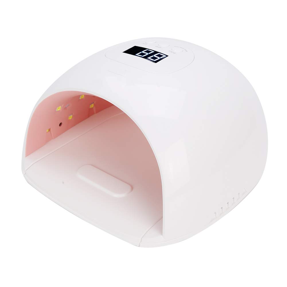 72W Professional UV LED Nail Lamp for Gel Polish - Painless Curing Light with 36 LED Chips & Detachable Base (110-240V) - Perfect for Salon, Home Manicure & Nail Art
