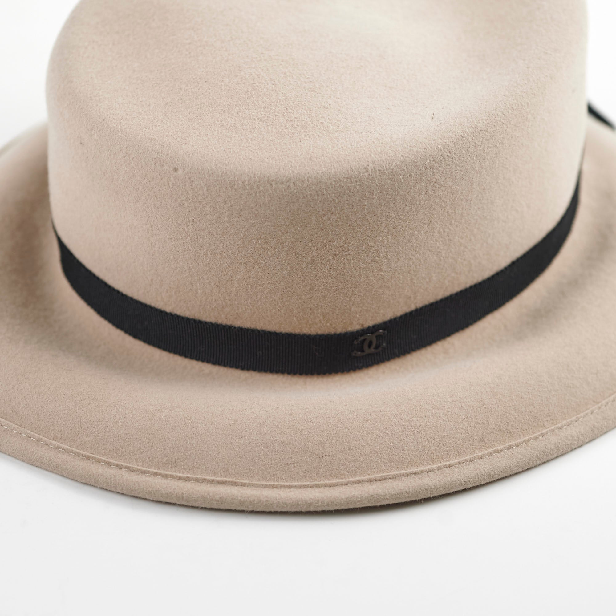 Chanel Beige Bucket Hat for Women - Classic Luxury Fashion Accessory for Beach, Travel & Outdoor Activities