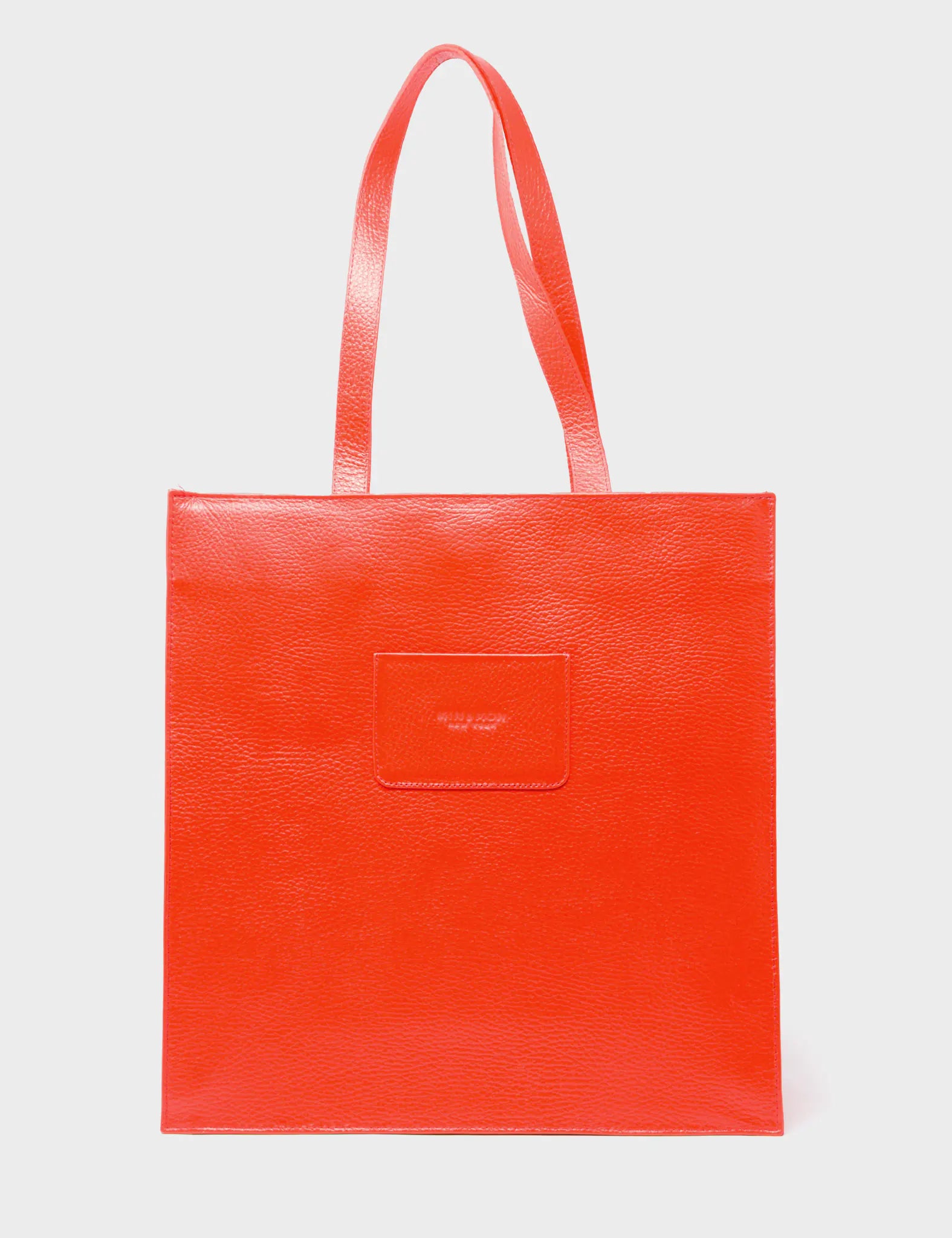 Marko Fiesta Red Leather Tote Bag with Tiger and Flowers Embroidery - Stylish Women's Handbag for Work, Travel & Everyday Use